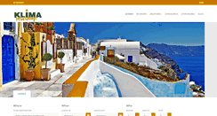 Desktop Screenshot of klimaholidays.gr